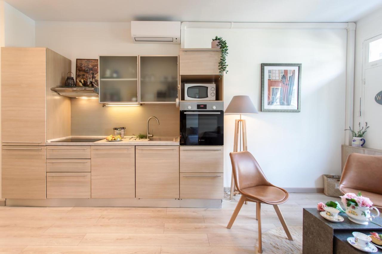 Boutique Apartment La Lavande Free Parking 10 Min Walk Ницца Экстерьер фото